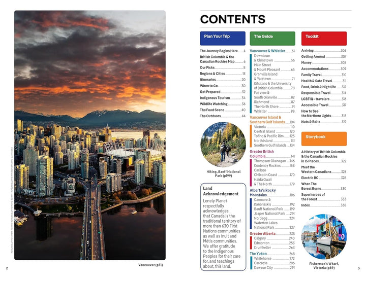 Guide de voyage (en anglais) - British Columbia & the Canadian Rockies 2026 | Lonely Planet guide de voyage Lonely Planet EN 