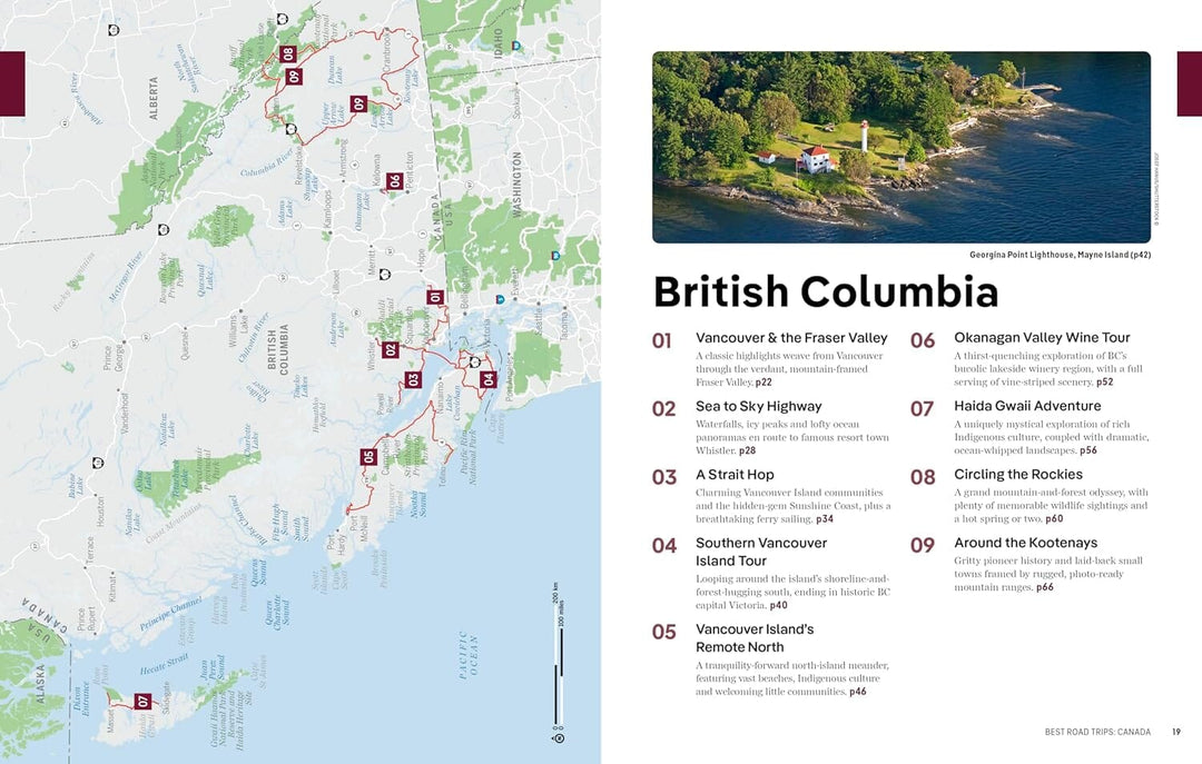 Guide de voyage (en anglais) - Canada's Best Road Trips - Édition 2024 | Lonely Planet guide de voyage Lonely Planet EN 