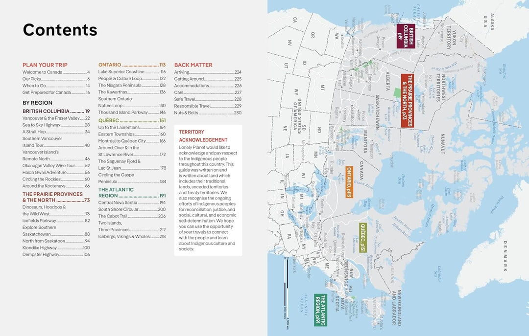 Guide de voyage (en anglais) - Canada's Best Road Trips - Édition 2024 | Lonely Planet guide de voyage Lonely Planet EN 