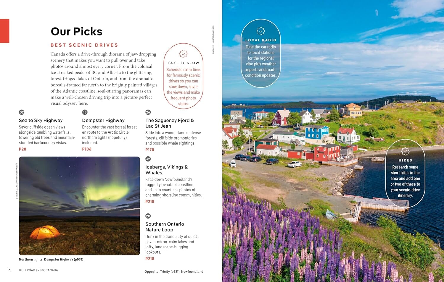 Guide de voyage (en anglais) - Canada's Best Road Trips - Édition 2024 | Lonely Planet guide de voyage Lonely Planet EN 