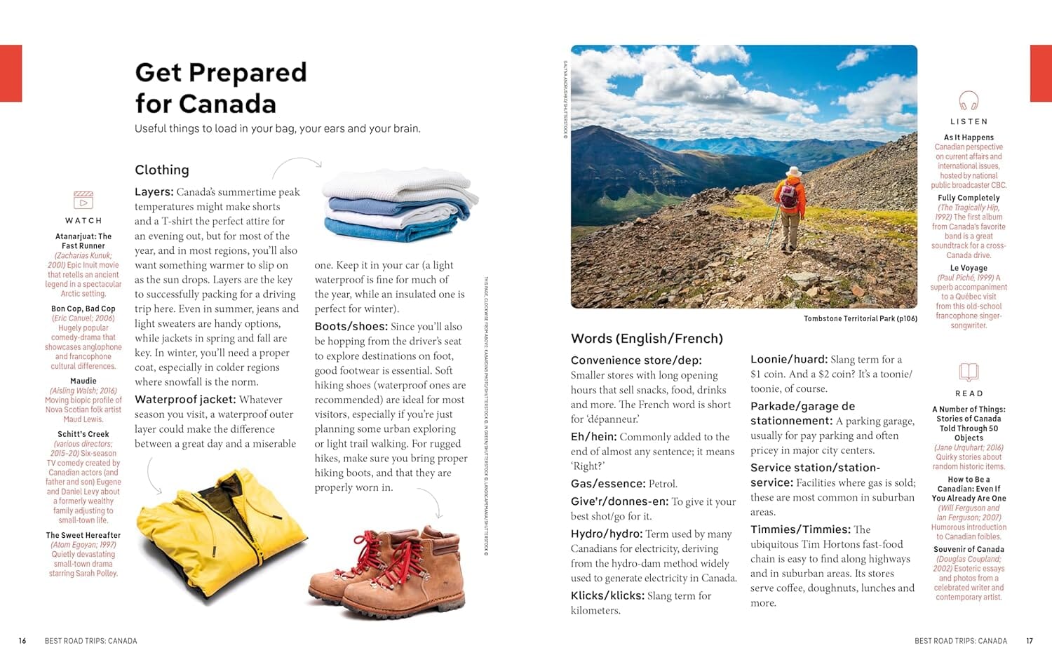 Guide de voyage (en anglais) - Canada's Best Road Trips - Édition 2024 | Lonely Planet guide de voyage Lonely Planet EN 