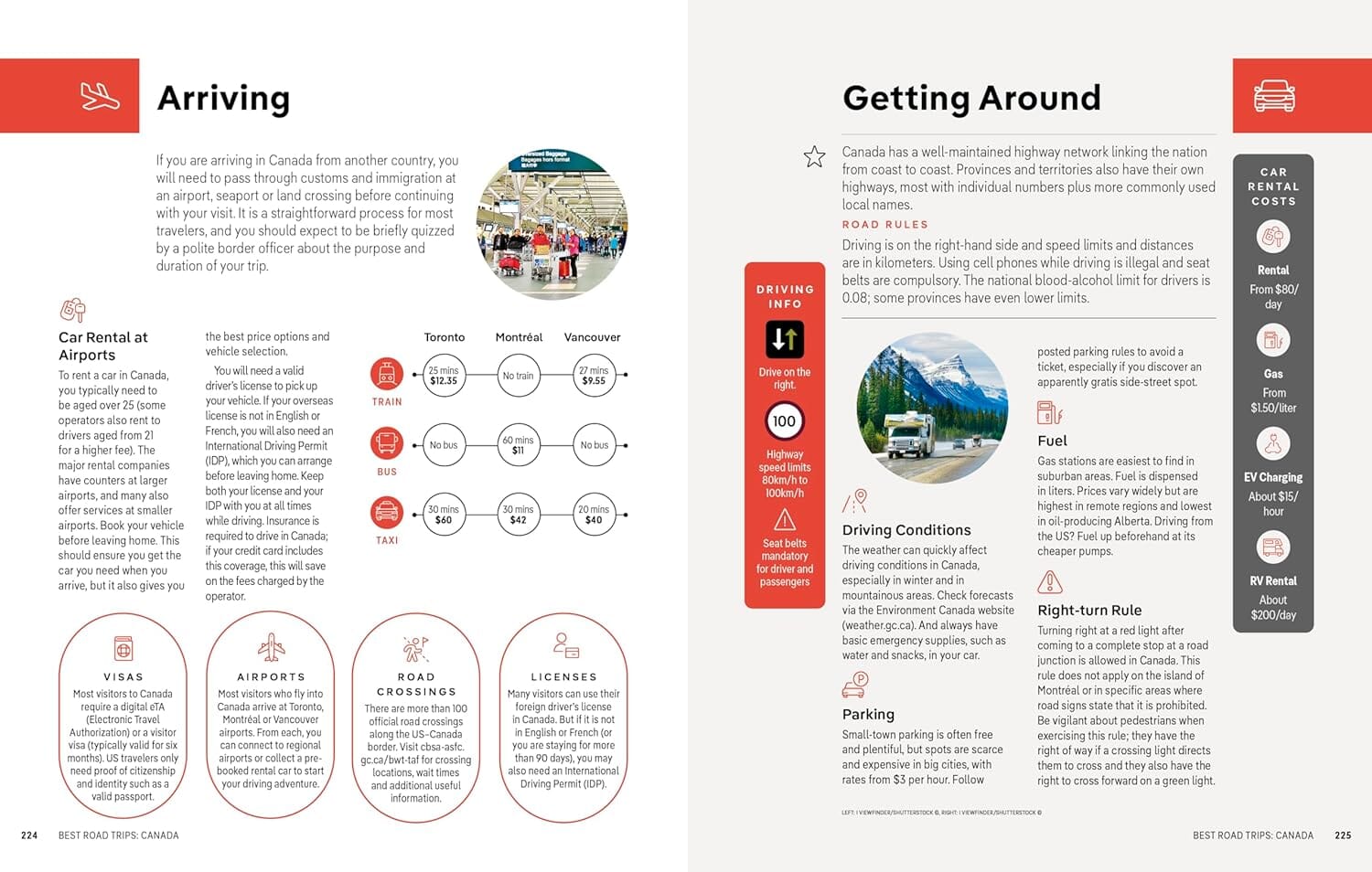 Guide de voyage (en anglais) - Canada's Best Road Trips - Édition 2024 | Lonely Planet guide de voyage Lonely Planet EN 