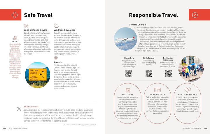 Guide de voyage (en anglais) - Canada's Best Road Trips - Édition 2024 | Lonely Planet guide de voyage Lonely Planet EN 
