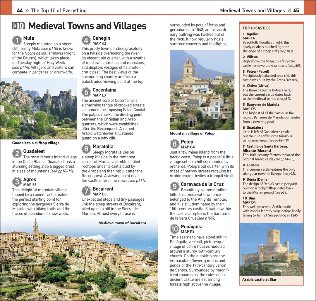 Guide de voyage (en anglais) - Costa Blanca Top 10 | Eyewitness guide de voyage Eyewitness 