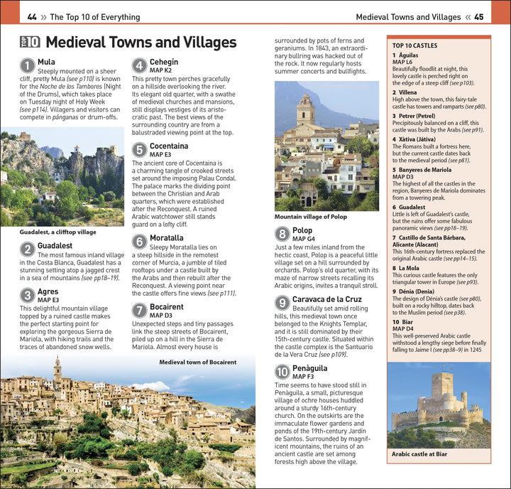 Guide de voyage (en anglais) - Costa Blanca Top 10 | Eyewitness guide de voyage Eyewitness 