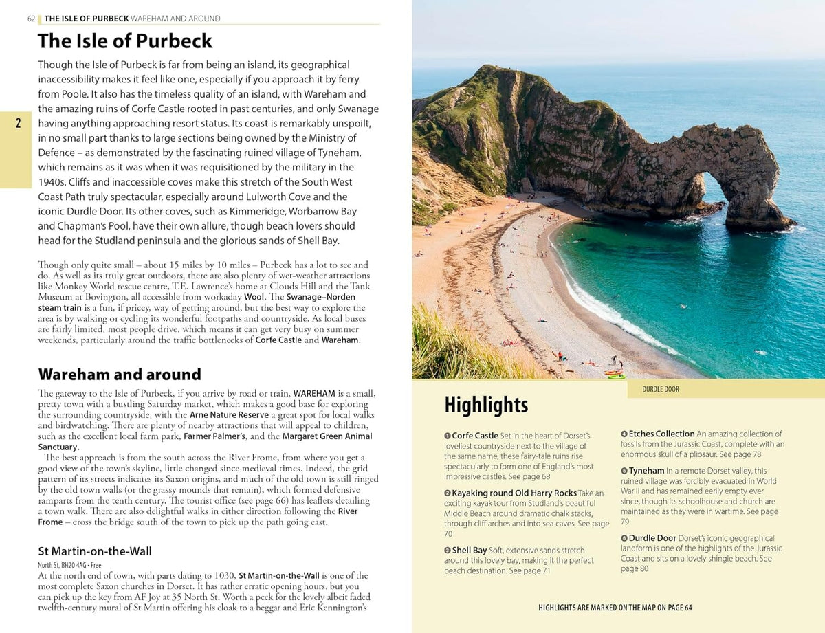 Guide de voyage (en anglais) - Dorset, Hampshire & Isle of Wight 2026 | Rough Guides guide de voyage Rough Guides 