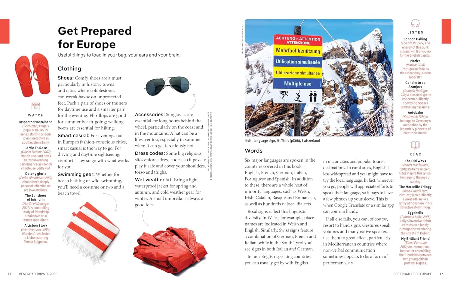 Guide de voyage (en anglais) - Europe's Best Road Trips - Édition 2024 | Lonely Planet guide de voyage Lonely Planet EN 