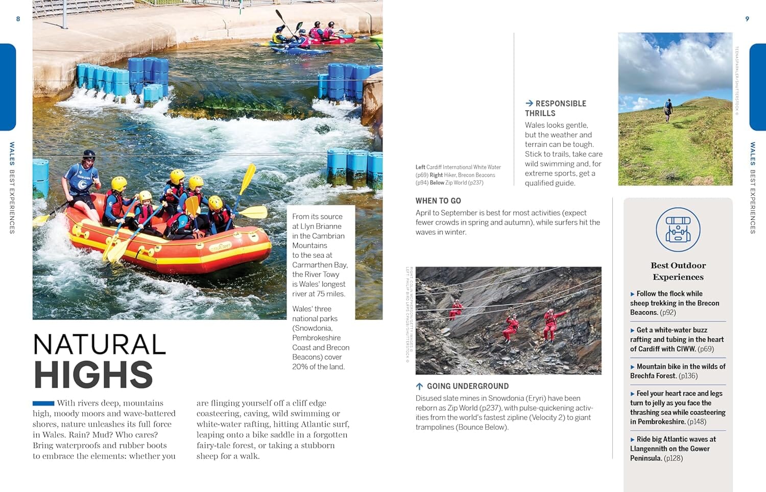 Guide de voyage (en anglais) - Experience Wales - Édition 2025 | Lonely Planet guide de voyage Lonely Planet EN 