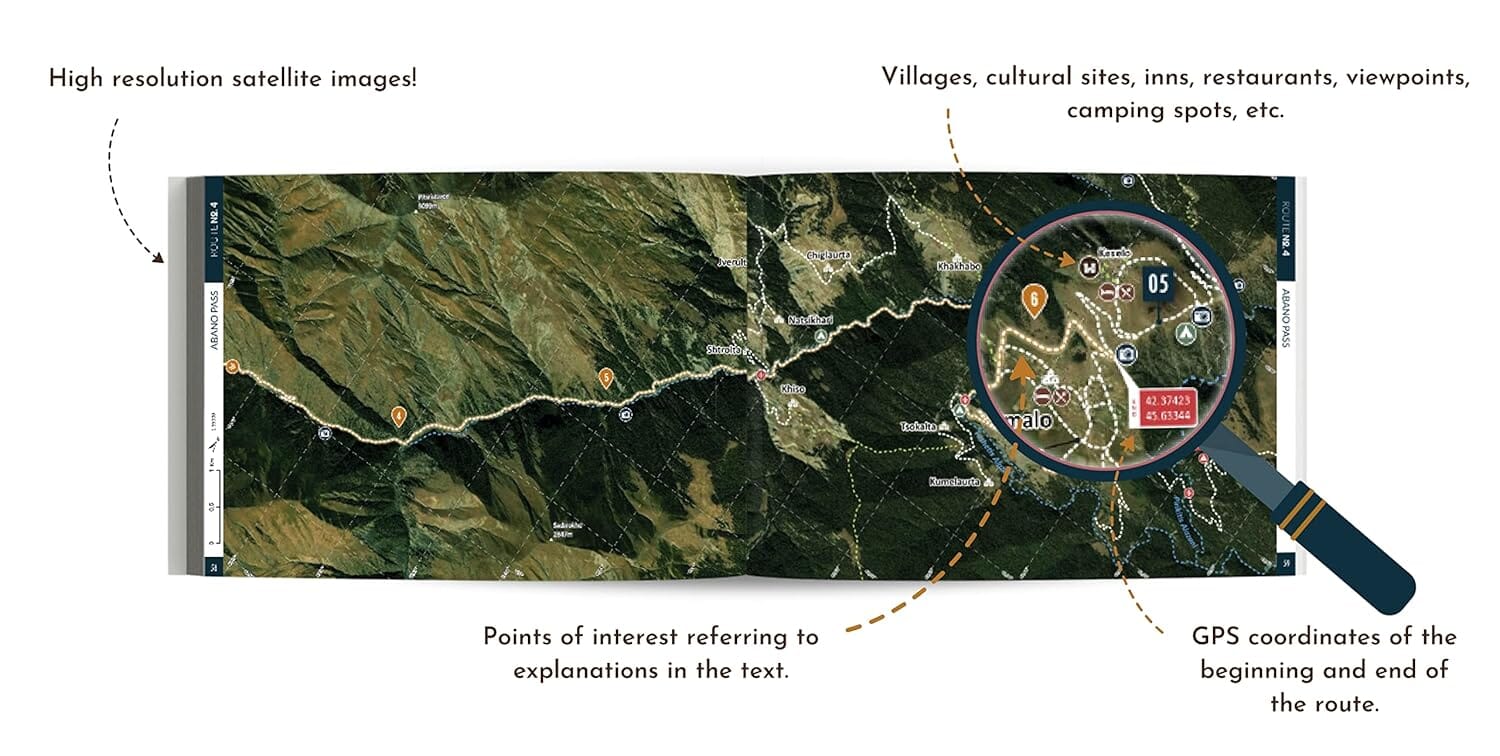 Guide de voyage (en anglais) - Explore Georgia : 24 of the best off-road routes MTB 4x4 & cycling | OunTravela guide de voyage OunTravela 