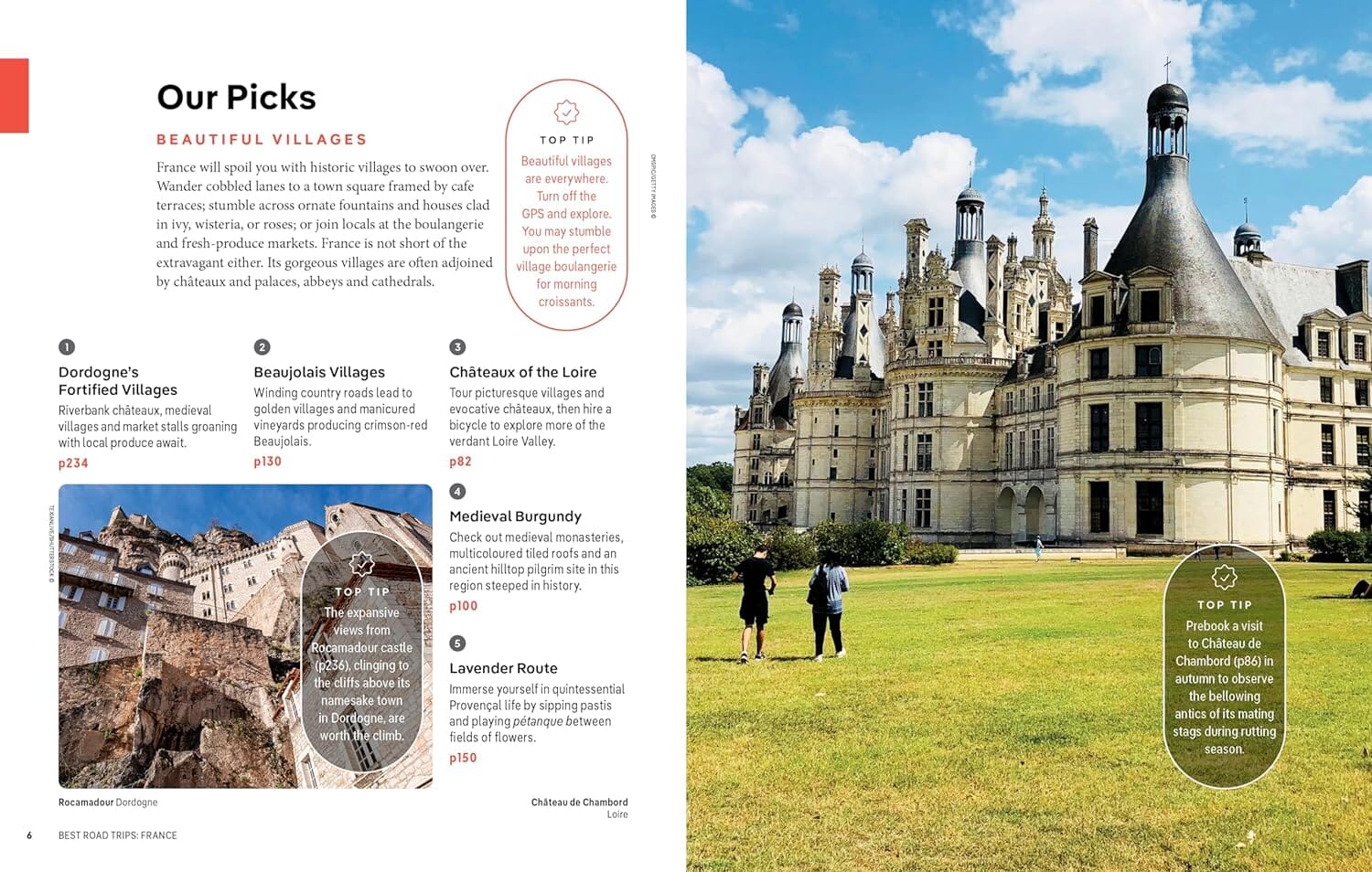 Guide de voyage (en anglais) - France's Best Road Trips - Édition 2024 | Lonely Planet guide de voyage Lonely Planet EN 