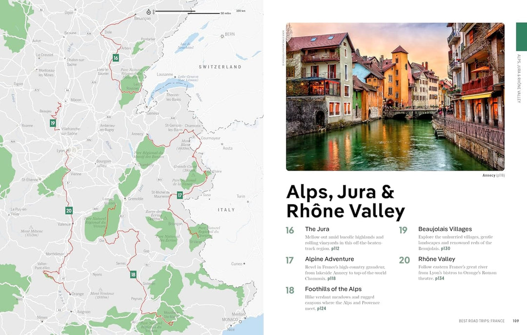 Guide de voyage (en anglais) - France's Best Road Trips - Édition 2024 | Lonely Planet guide de voyage Lonely Planet EN 