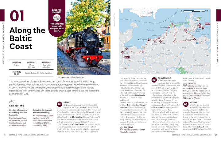 Guide de voyage (en anglais) - Germany, Austria & Switzerland's Best Trips 2026 | Lonely Planet guide de voyage Lonely Planet EN 