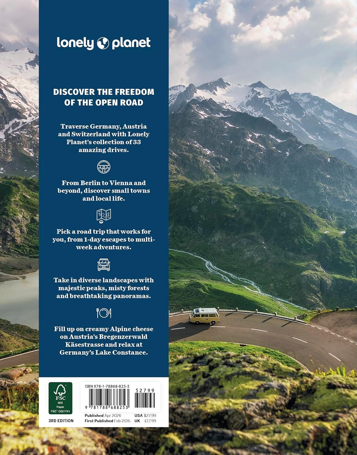 Guide de voyage (en anglais) - Germany, Austria & Switzerland's Best Trips 2026 | Lonely Planet guide de voyage Lonely Planet EN 