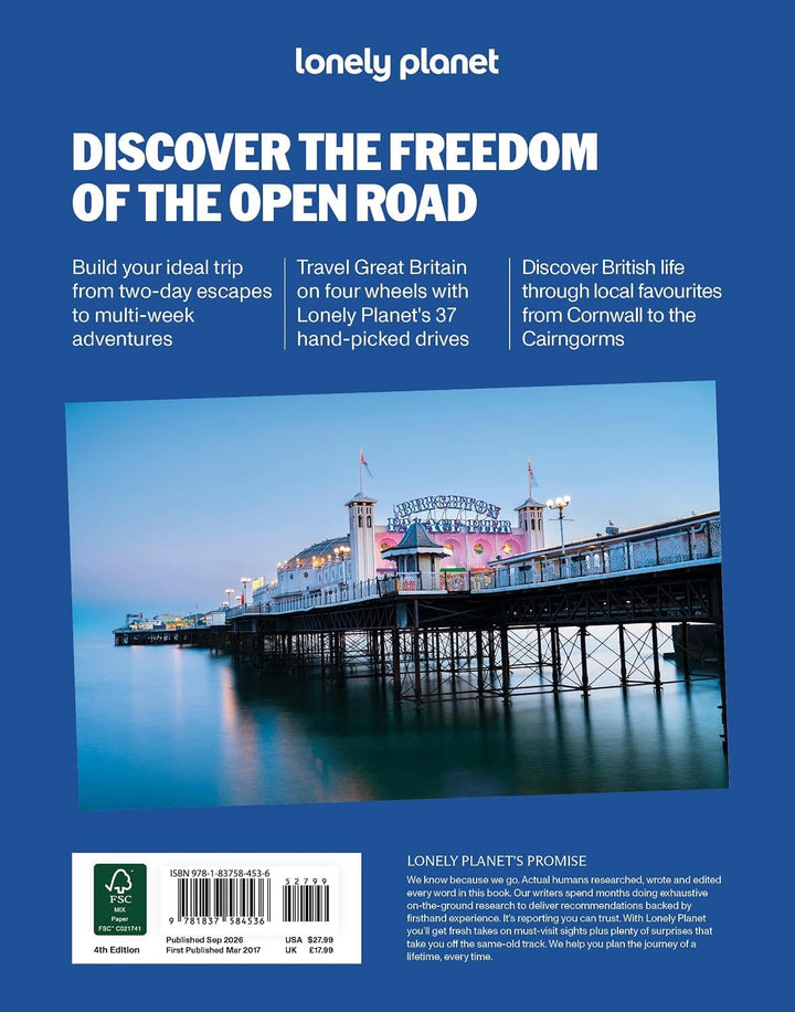 Guide de voyage (en anglais) - Great Britain's Best Road Trips 2026 | Lonely Planet guide de voyage Lonely Planet EN 