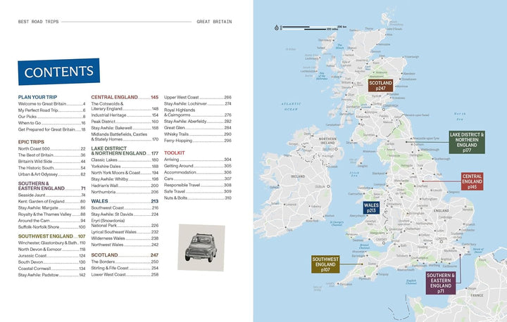 Guide de voyage (en anglais) - Great Britain's Best Road Trips 2026 | Lonely Planet guide de voyage Lonely Planet EN 