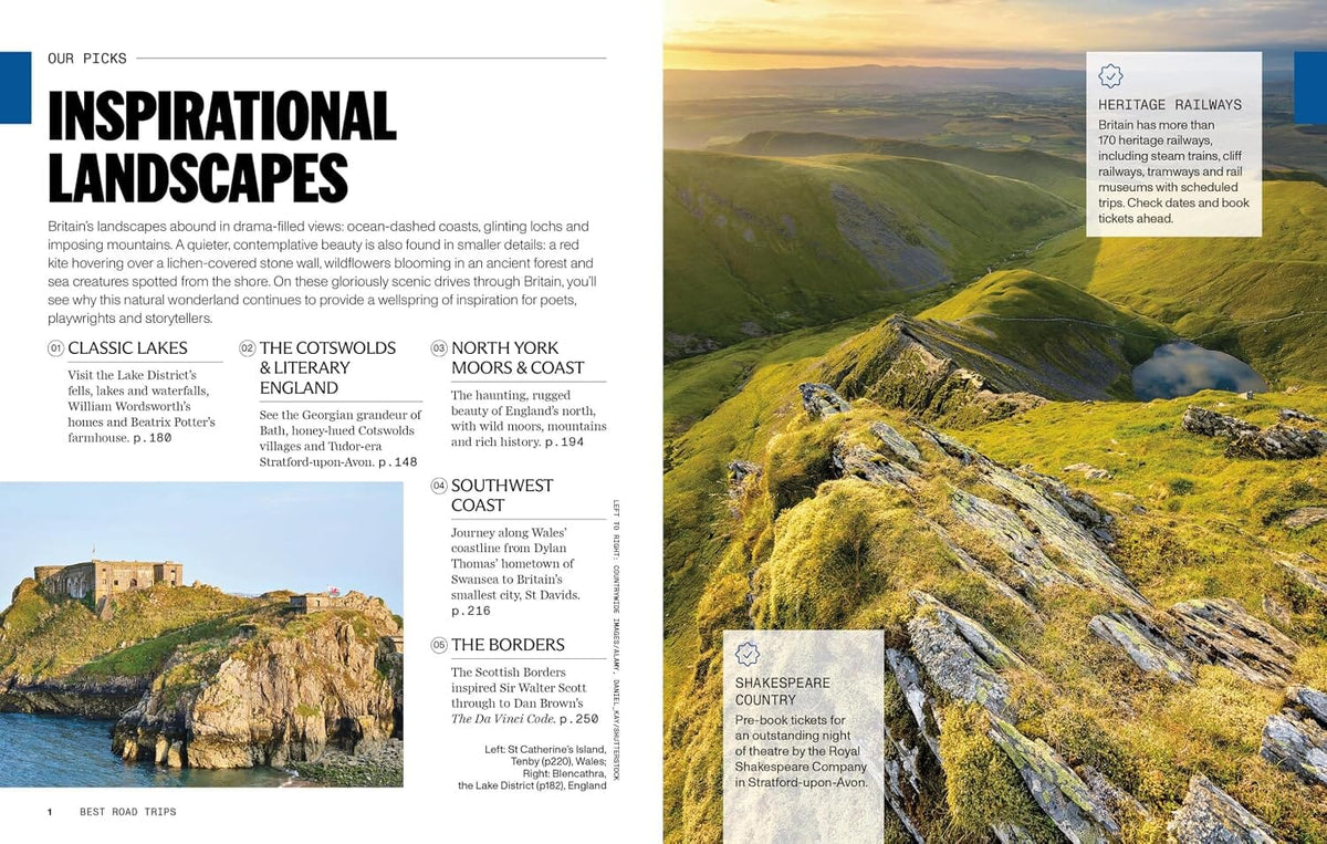 Guide de voyage (en anglais) - Great Britain's Best Road Trips 2026 | Lonely Planet guide de voyage Lonely Planet EN 