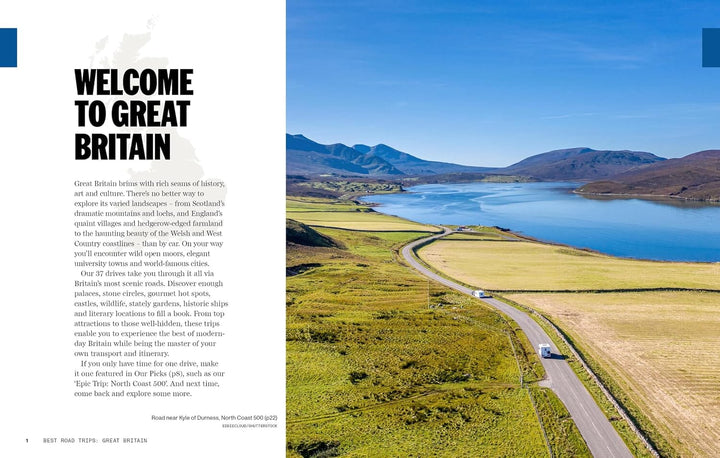 Guide de voyage (en anglais) - Great Britain's Best Road Trips 2026 | Lonely Planet guide de voyage Lonely Planet EN 