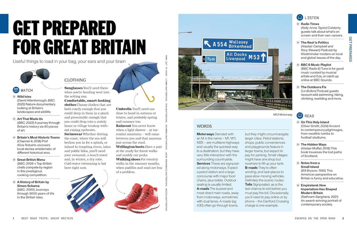 Guide de voyage (en anglais) - Great Britain's Best Road Trips 2026 | Lonely Planet guide de voyage Lonely Planet EN 