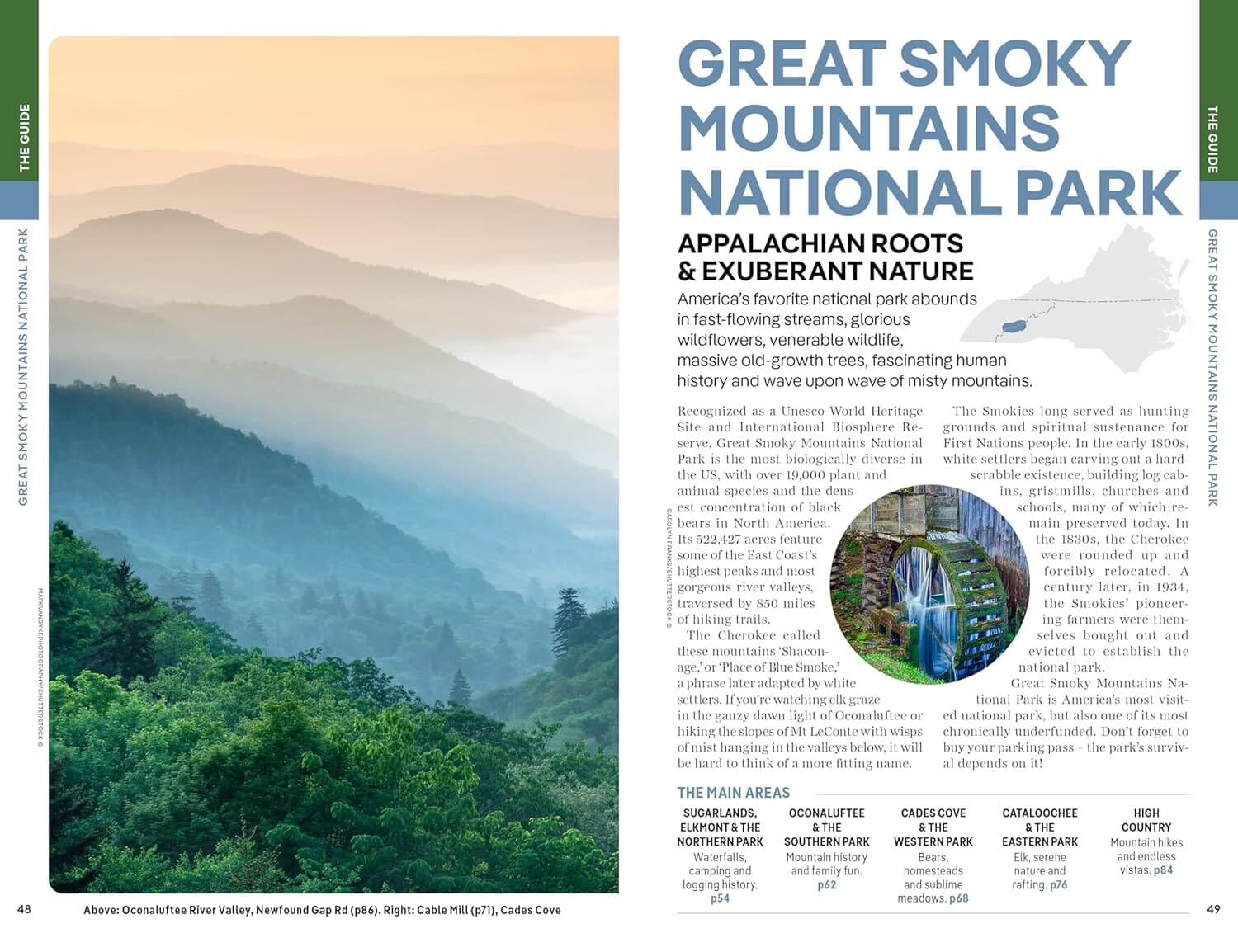 Guide de voyage (en anglais) - Great Smoky Mountains national park - Édition 2024 | Lonely Planet guide de voyage Lonely Planet EN 