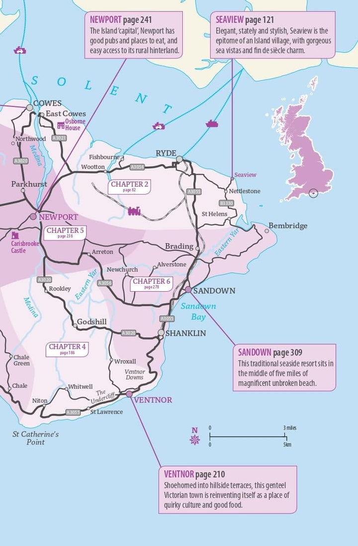 Guide de voyage (en anglais) - Isle of Wight, slow travel 2026 | Bradt guide de voyage Bradt 
