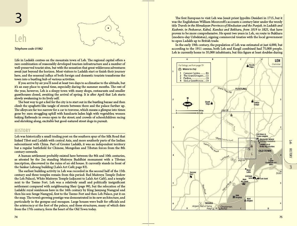 Guide de voyage (en anglais) - Ladakh, Jammu & Kashmir - Édition 2025 | Bradt guide de voyage Bradt 