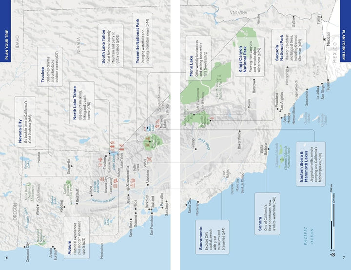 Guide de voyage (en anglais) - Lake Tahoe, Yosemite, Central California 2026 | Lonely Planet guide de voyage Lonely Planet EN 