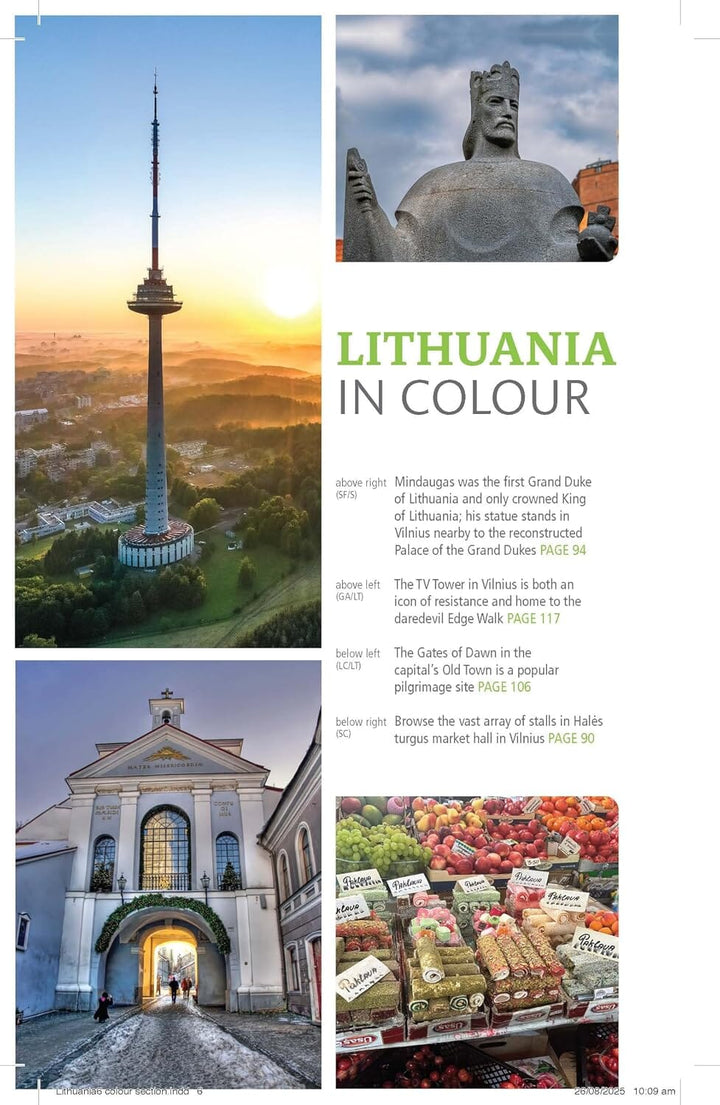 Guide de voyage (en anglais) - Lithuania 2026 | Bradt guide de voyage Bradt 