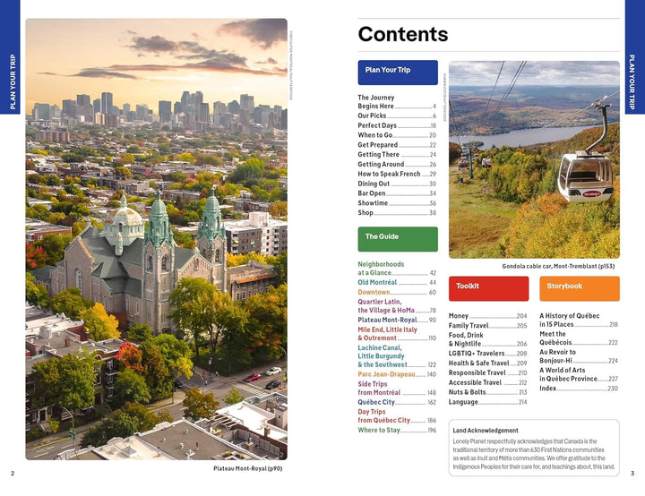 Guide de voyage (en anglais) - Montréal & Quebec City 2026 | Lonely Planet guide de voyage Lonely Planet EN 