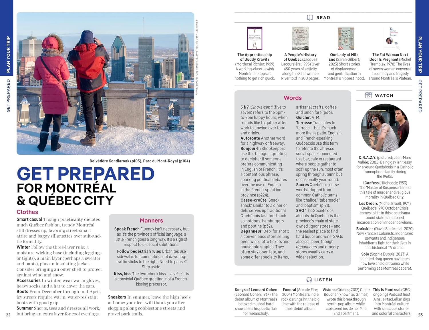 Guide de voyage (en anglais) - Montréal & Quebec City 2026 | Lonely Planet guide de voyage Lonely Planet EN 