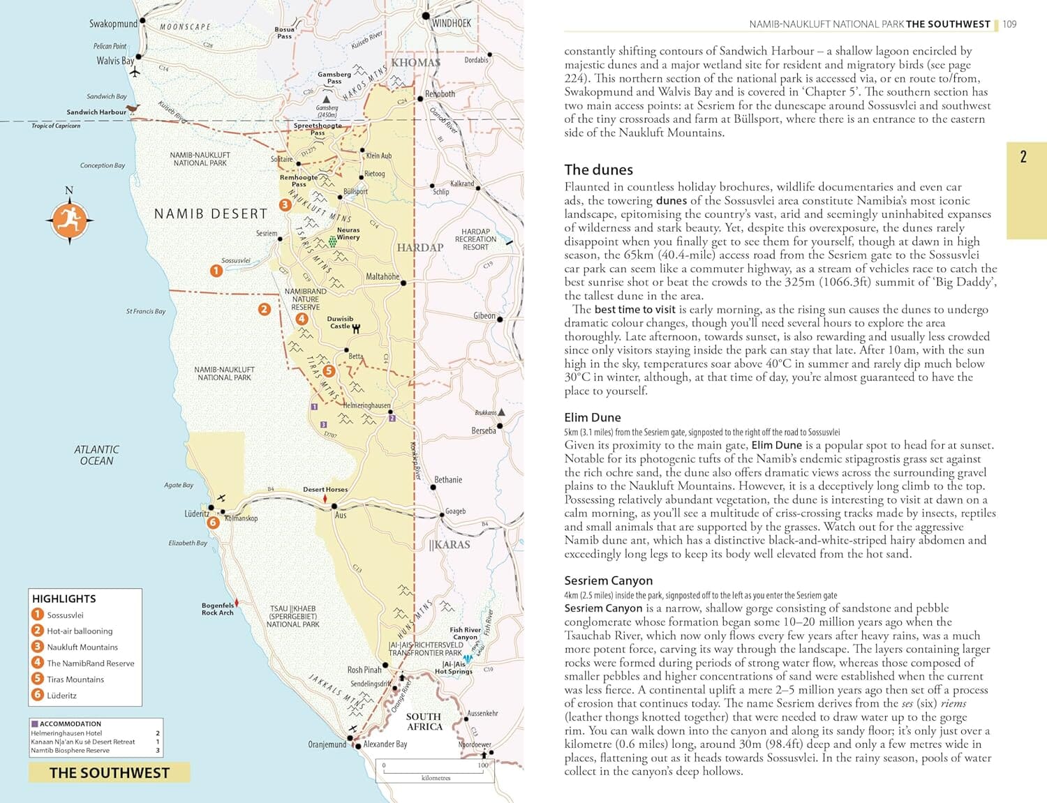 Guide de voyage (en anglais) - Namibia - Édition 2024 | Rough Guides guide de voyage Rough Guides 