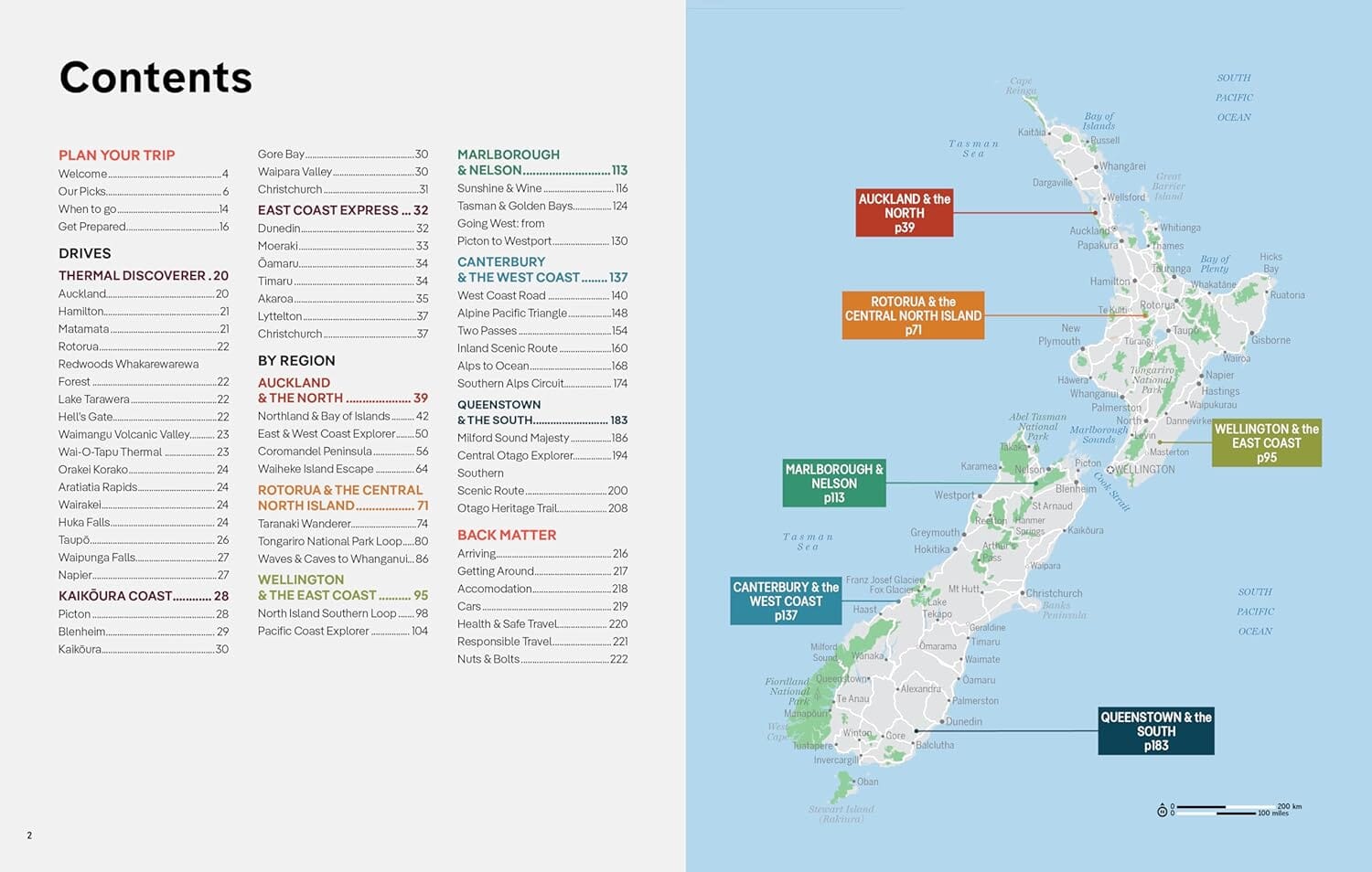 Guide de voyage (en anglais) - New Zealand's Best Road Trips 2023 | Lonely Planet guide de voyage Lonely Planet EN 