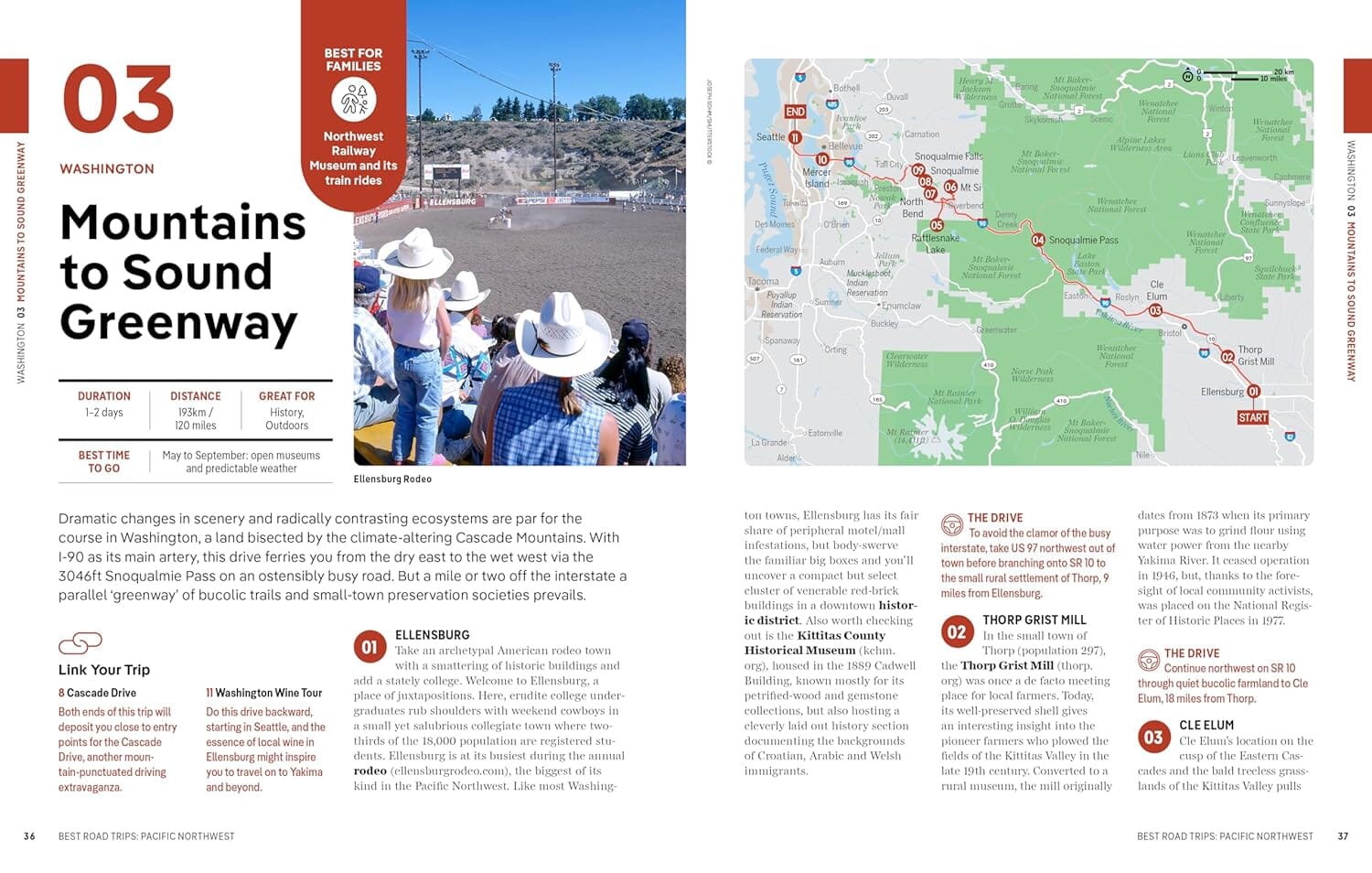 Guide de voyage (en anglais) - Pacific Northwest's best trips - Édition 2024 | Lonely Planet guide de voyage Lonely Planet EN 