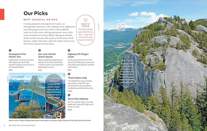 Guide de voyage (en anglais) - Pacific Northwest's best trips - Édition 2024 | Lonely Planet guide de voyage Lonely Planet EN 