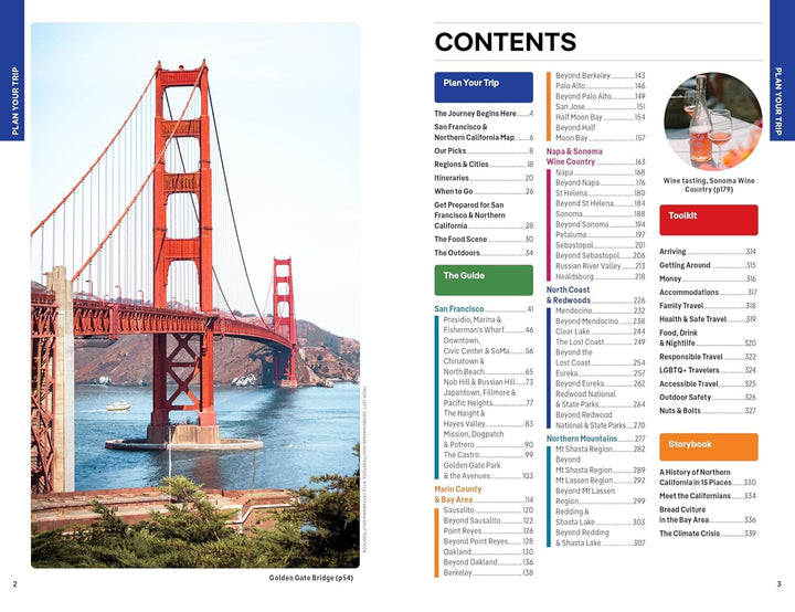 Guide de voyage (en anglais) - San Francisco & Northern California 2026 | Lonely Planet guide de voyage Lonely Planet EN 