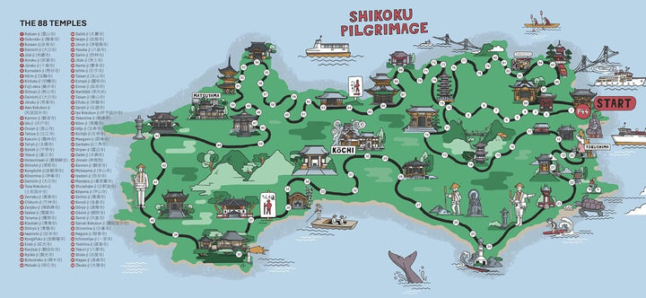 Guide de voyage (en anglais) - Shikoku Pilgrimage Journey 2026 | Lonely Planet guide de voyage Lonely Planet EN 