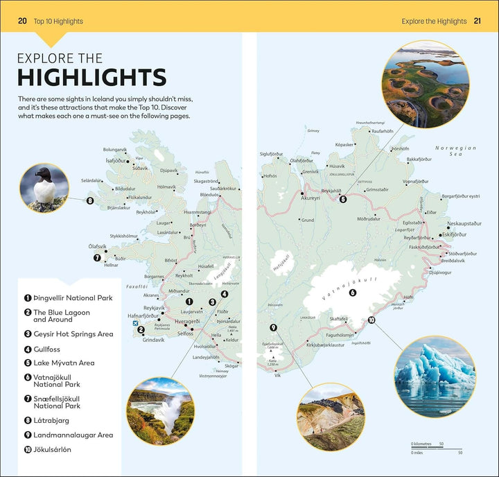 Guide de voyage (en anglais) - Top 10 Iceland 2026 | Eyewitness guide de voyage Eyewitness 