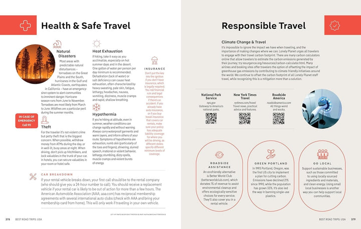 Guide de voyage (en anglais) - USA's best road trips 2023 | Lonely Planet guide de voyage Lonely Planet EN 