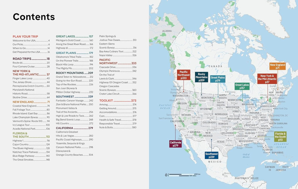Guide de voyage (en anglais) - USA's best road trips 2023 | Lonely Planet guide de voyage Lonely Planet EN 