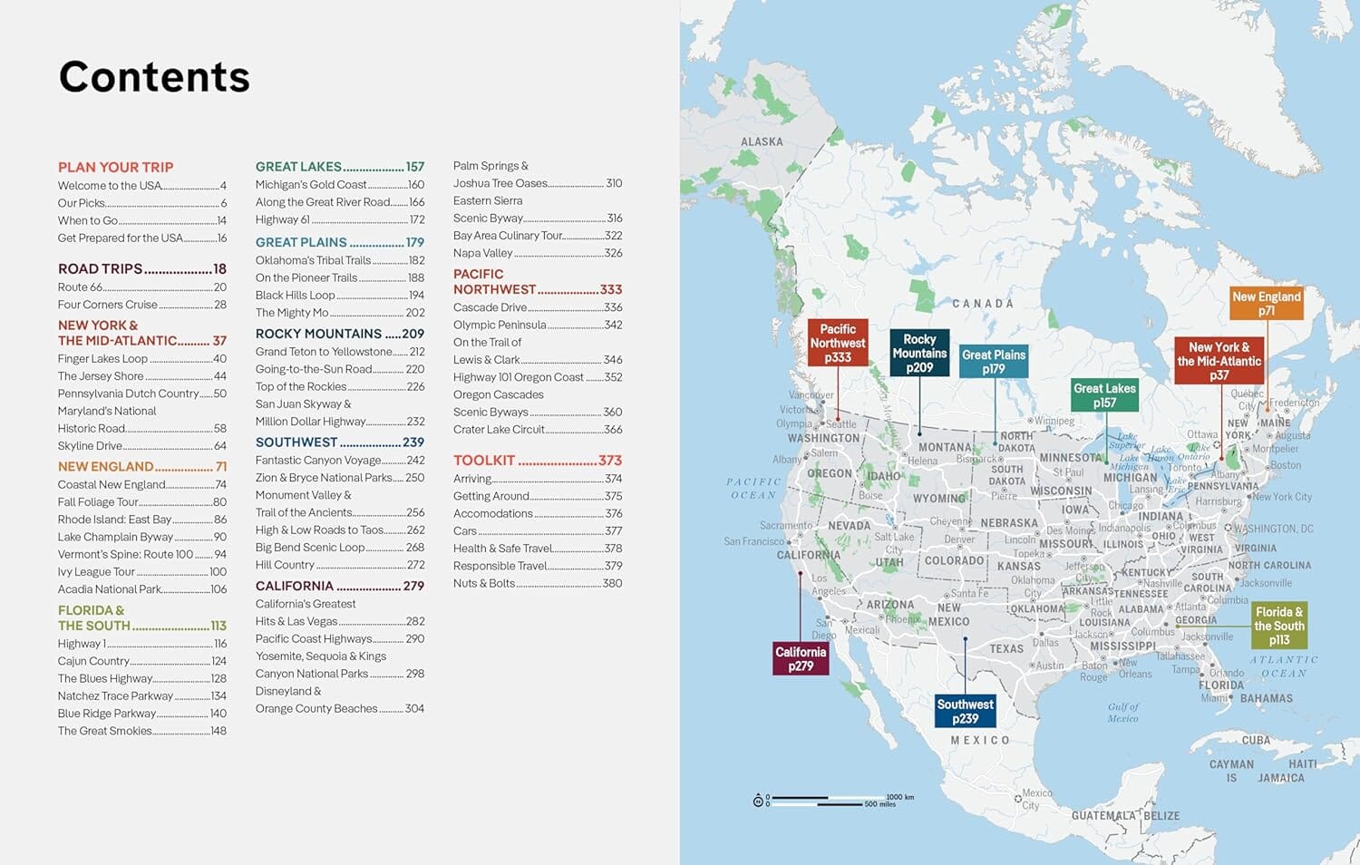 Guide de voyage (en anglais) - USA's best road trips 2023 | Lonely Planet guide de voyage Lonely Planet EN 
