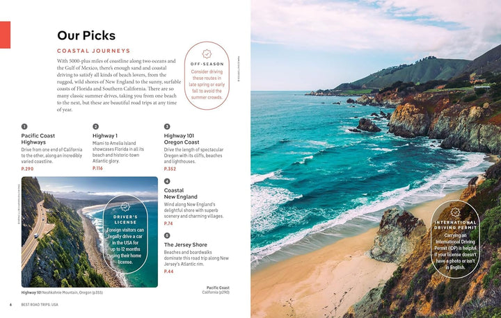 Guide de voyage (en anglais) - USA's best road trips 2023 | Lonely Planet guide de voyage Lonely Planet EN 