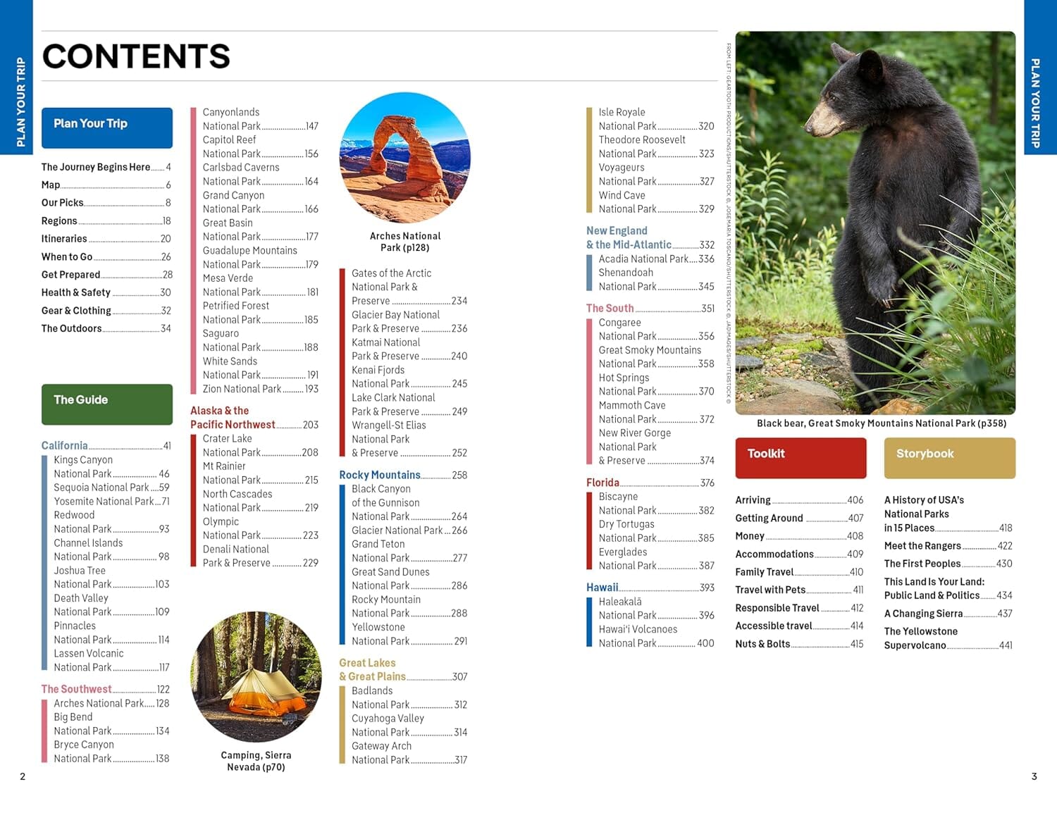 Guide de voyage (en anglais) - USA's National Parks - Édition 2024 | Lonely Planet guide de voyage Lonely Planet EN 