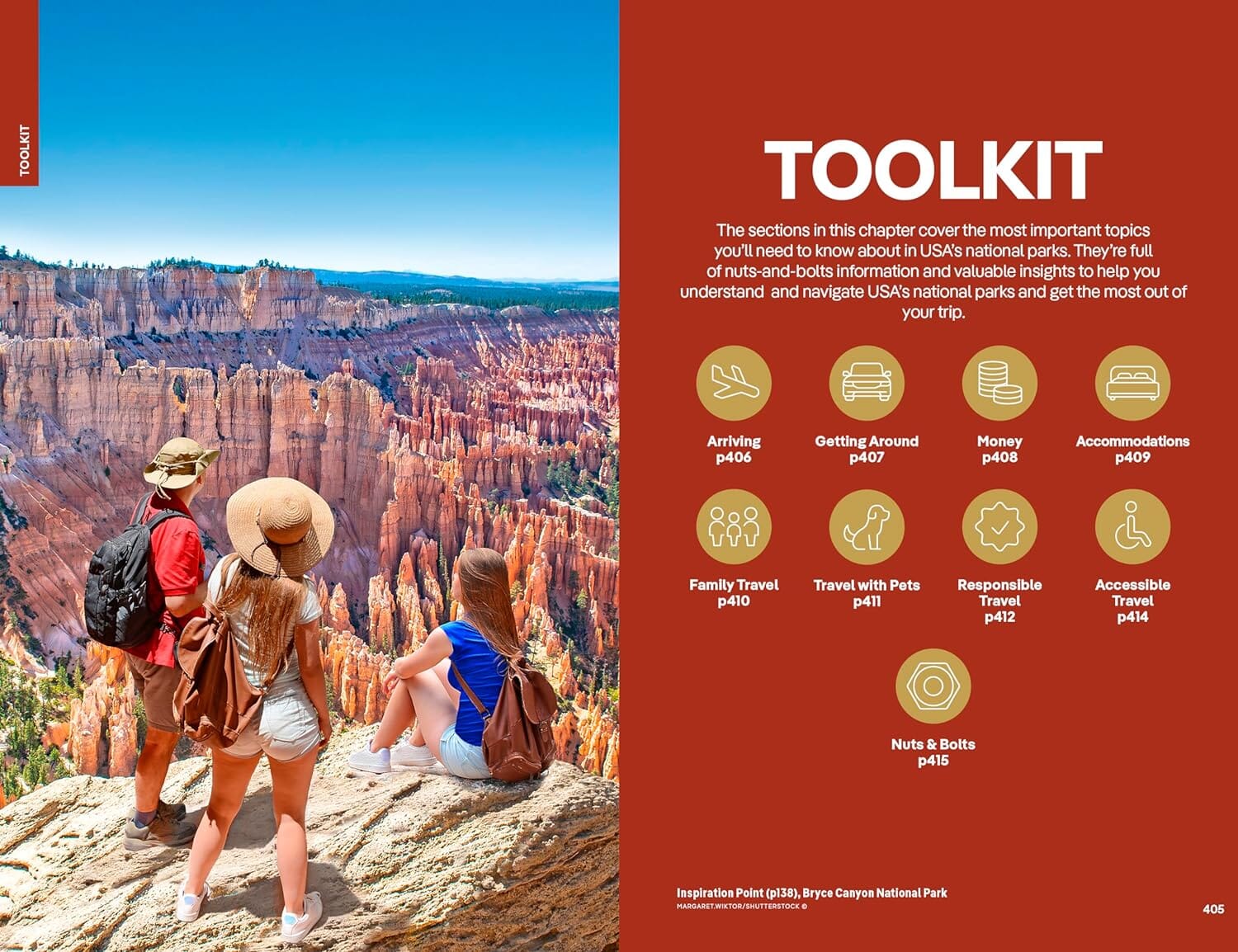 Guide de voyage (en anglais) - USA's National Parks - Édition 2024 | Lonely Planet guide de voyage Lonely Planet EN 