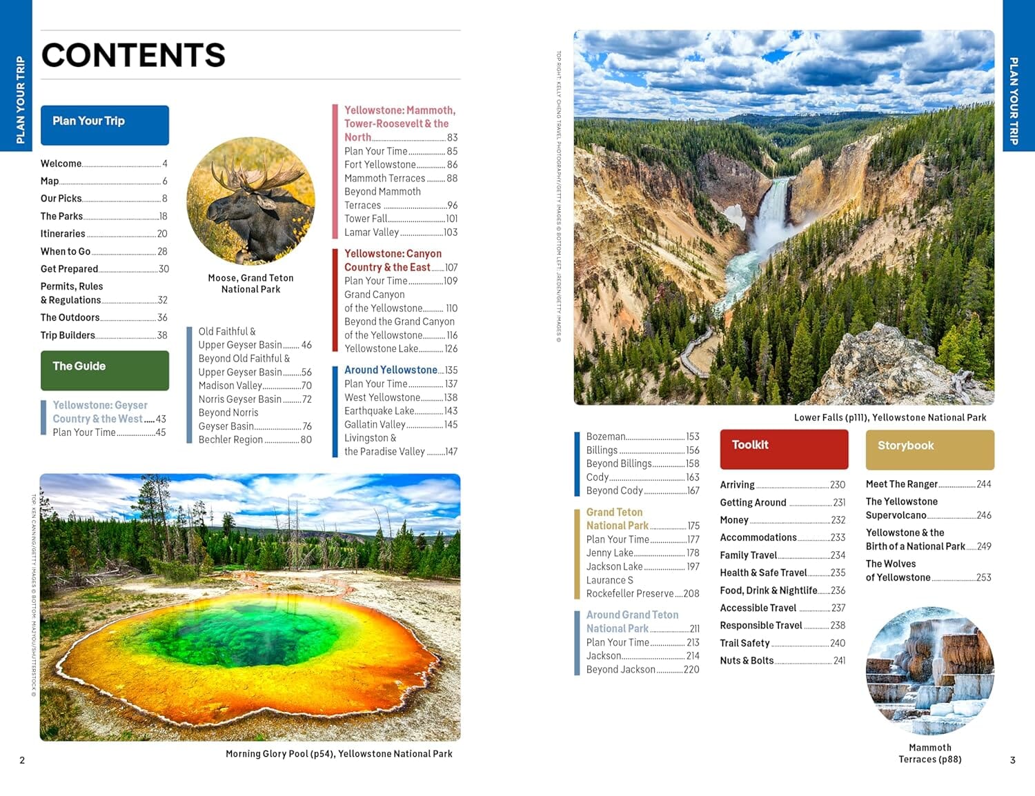 Guide de voyage (en anglais) - Yellowstone & Grand Teton National Parks - Édition 2024 | Lonely Planet guide de voyage Lonely Planet EN 