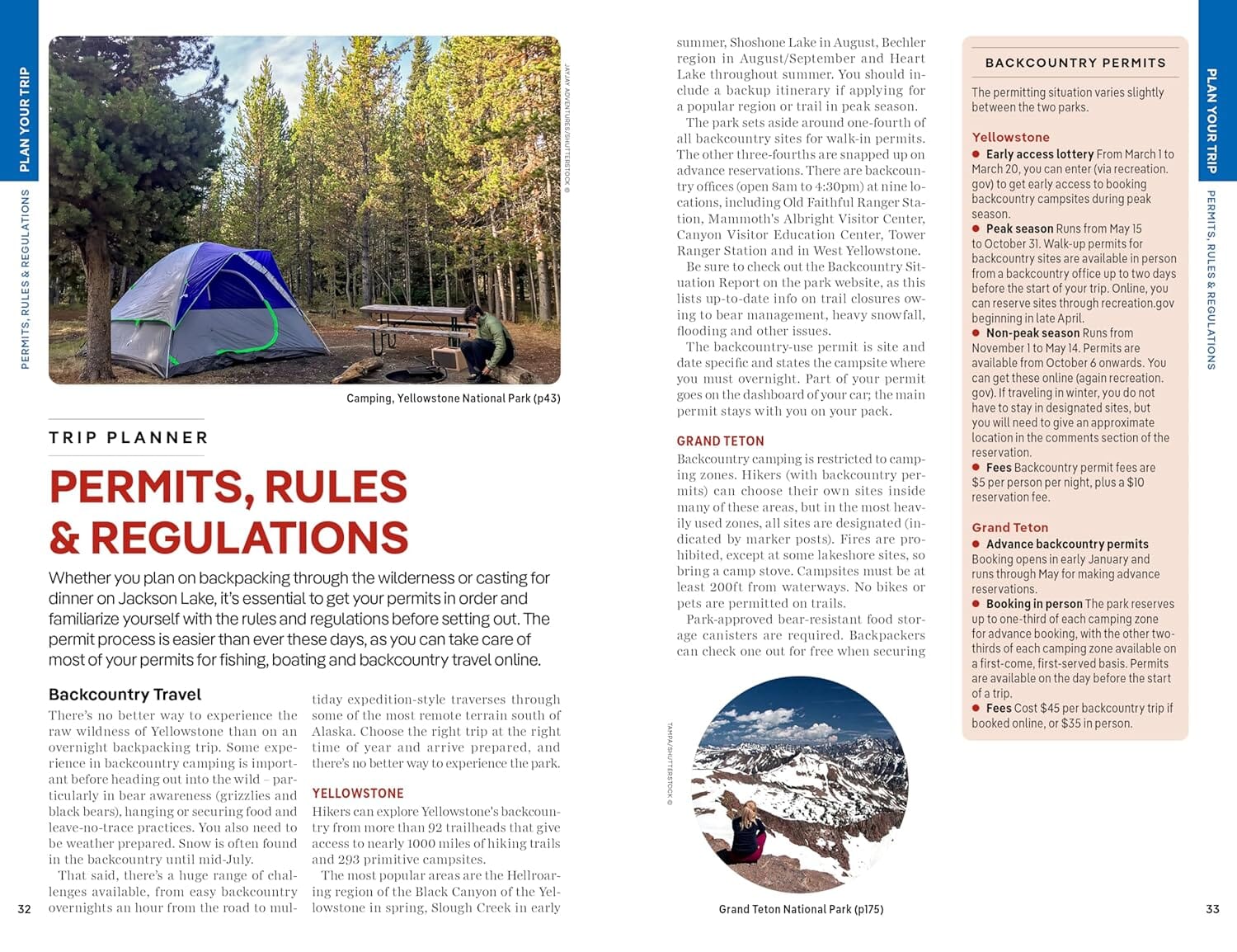 Guide de voyage (en anglais) - Yellowstone & Grand Teton National Parks - Édition 2024 | Lonely Planet guide de voyage Lonely Planet EN 
