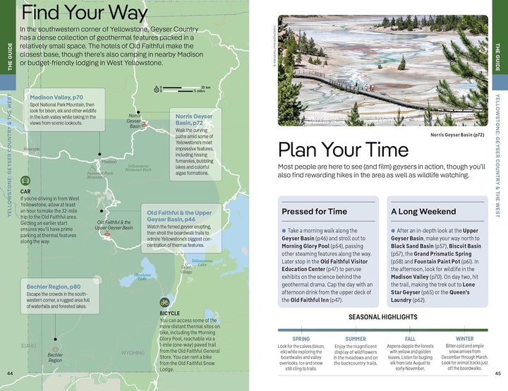 Guide de voyage (en anglais) - Yellowstone & Grand Teton National Parks - Édition 2024 | Lonely Planet guide de voyage Lonely Planet EN 