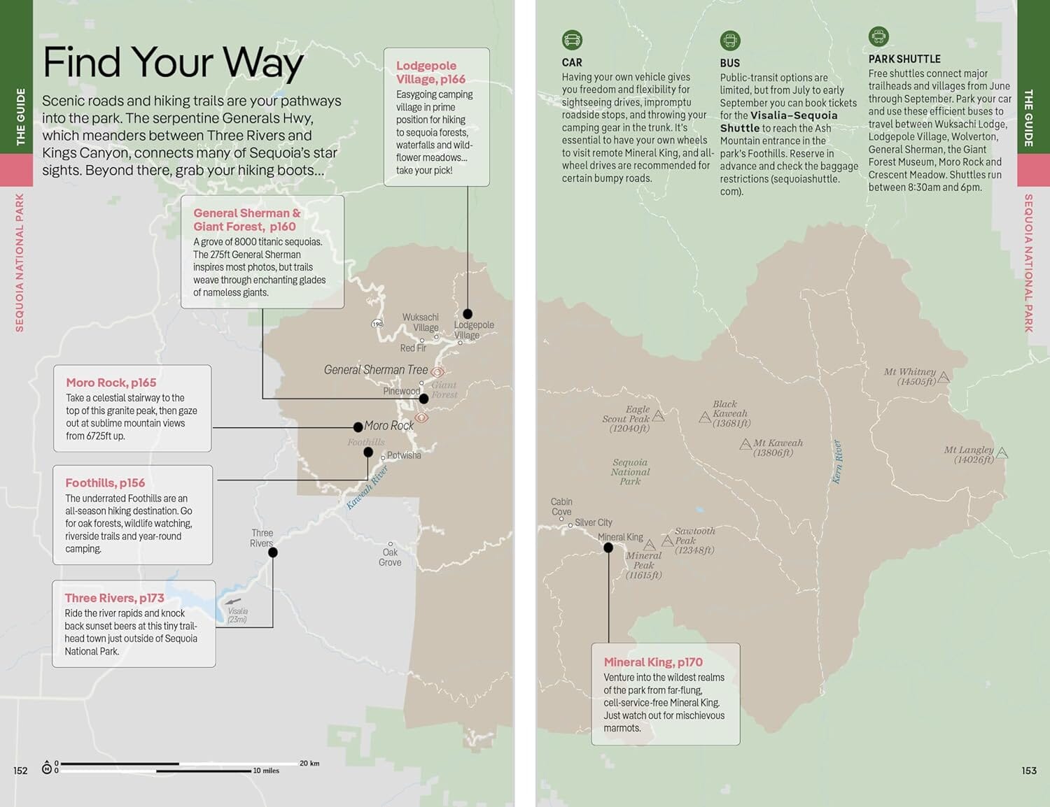 Guide de voyage (en anglais) - Yosemite, Sequoia & Kings Canyon National Parks - Édition 2024 | Lonely Planet guide de voyage Lonely Planet EN 