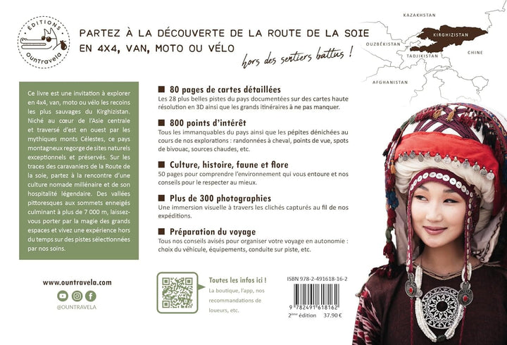 Guide de voyage - Explore Kirghizistan, Les 28 plus belles pistes van, 4x4, moto & vélo | OunTravela guide de voyage OunTravela 