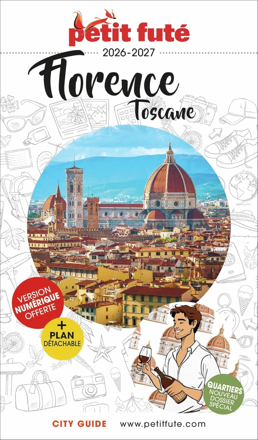 Guide de voyage - Florence + plan 2026/27 | Petit Futé guide de voyage Petit Futé 