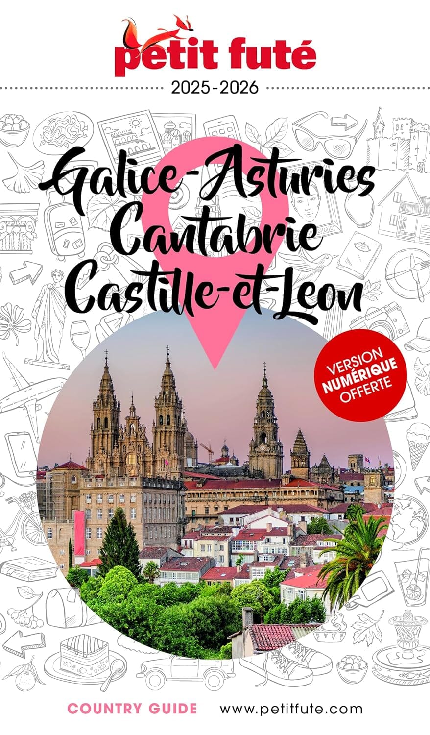 Guide de voyage - Galice, Asturies, Cantabrie, Castille-et-Leon 2025/26 | Petit Futé guide de voyage Petit Futé 