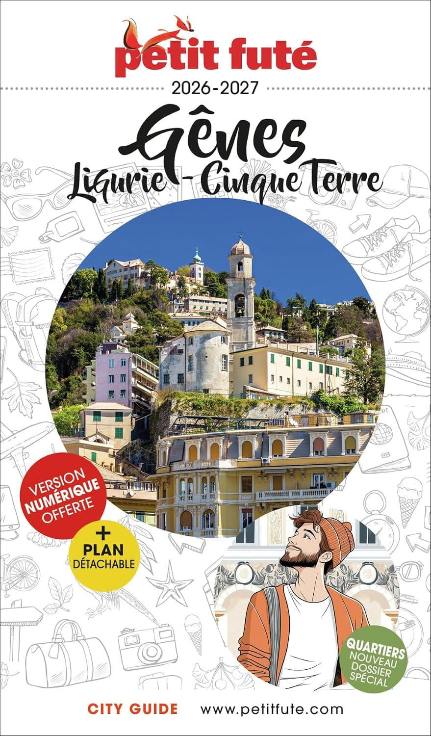 Guide de voyage - Gênes, Cinq Terres, Ligurie 2026/27 + plan | Petit Futé guide de voyage Petit Futé 